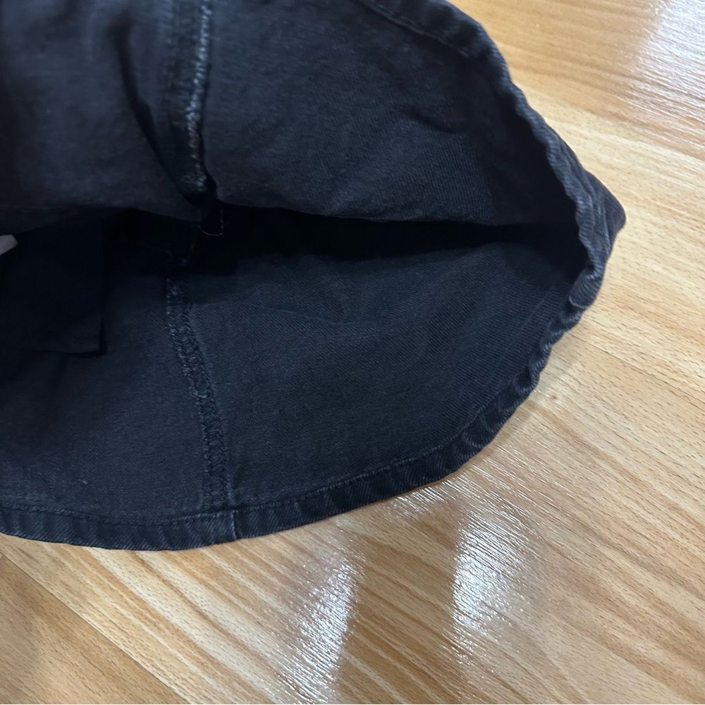 Zara Toddler Black Denim Flower Embroidered Skirt size‎ 18-24 - Picture 6 of 6